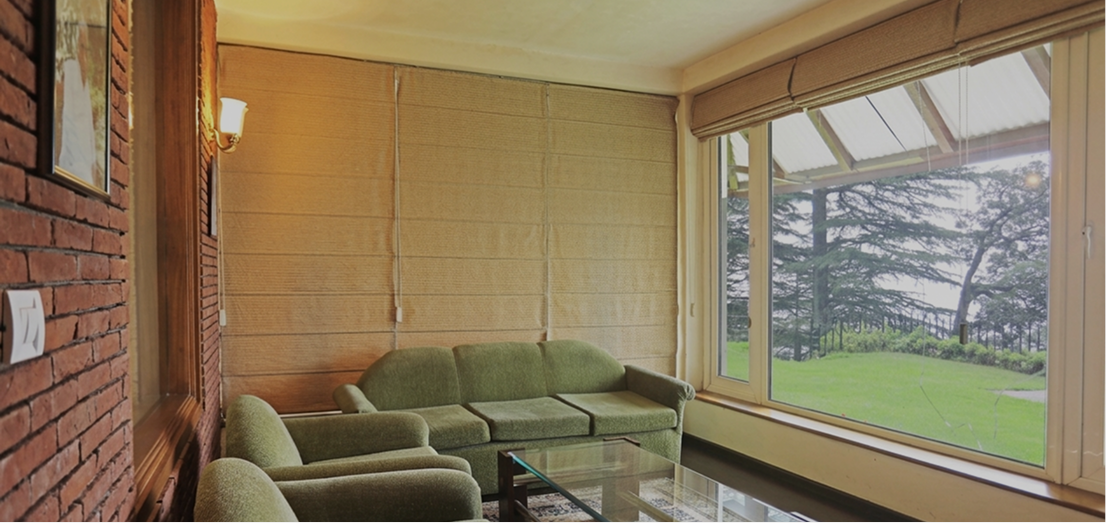 The living room